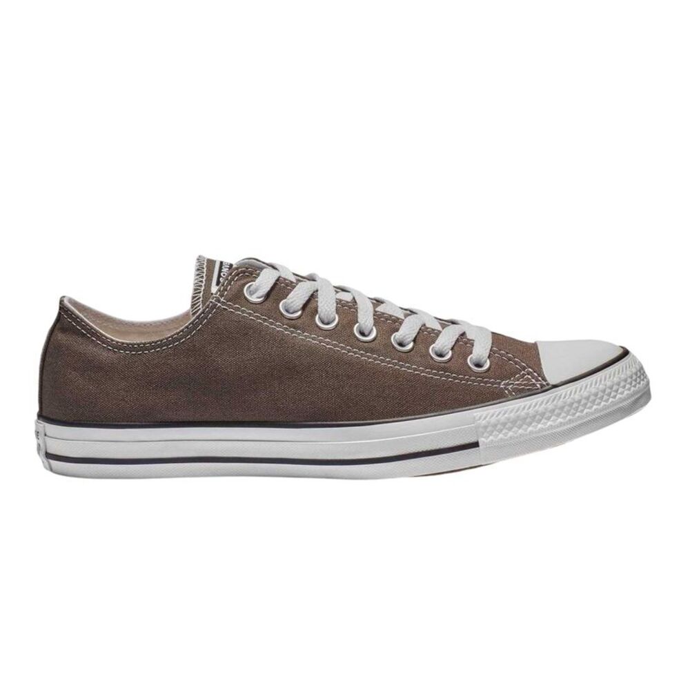 Converse Mens Ox Logo Canvas Sneakers / Charcoal